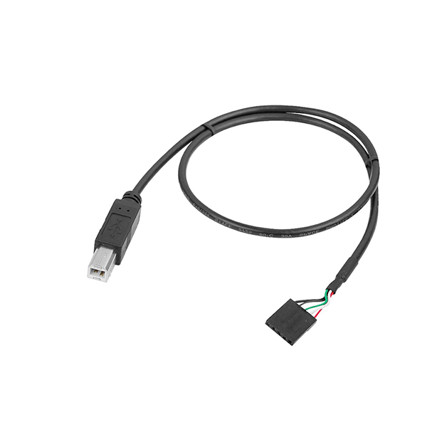 USB 2.0 B macho para 5Pin Feminino 0.1 pitch header motherboard Cable.jpg
