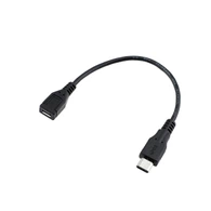 USB 3.1 Tipo C Macho Para Micro USB 2.0 B Feminino Cabo